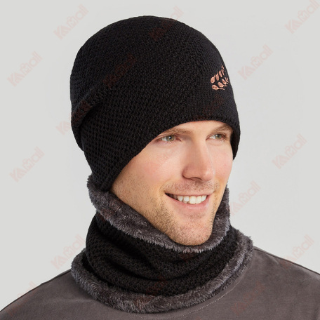 knitted hat black beanie all match